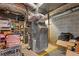 Unfinished basement with HVAC system at 3636 Evans Rd, Atlanta, GA 30340