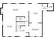 Main floor and basement floor plans, showing rooms, dimensions, and layout at 3636 Evans Rd, Atlanta, GA 30340