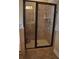Large shower with glass enclosure and neutral tile at 3853 Locksley Trl, Douglasville, GA 30135