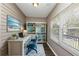 Charming home office with built-in shelving and window seating at 15 Johnson Nw Rd, Atlanta, GA 30318