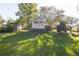 Large backyard with gazebo and lush lawn at 150 E Main St, Rutledge, GA 30663