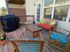 Relaxing deck with seating area, great for summer BBQs at 6148 Indian Wood Se Cir, Mableton, GA 30126