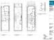 3 unit floor plans for a townhouse community at 1585 S Ponce De Leon Ave # 10, Atlanta, GA 30307