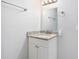 Clean bathroom with granite vanity and updated fixtures at 2623 Rex Sw Ave, Atlanta, GA 30331