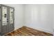 Bright bedroom with hardwood floors and French doors at 956 Glenwood Park Se Dr, Atlanta, GA 30316