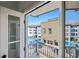 Balcony view overlooking a resort-style pool and community at 956 Glenwood Park Se Dr, Atlanta, GA 30316