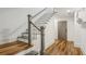 Interior view of a staircase with hardwood floors at 956 Glenwood Park Se Dr, Atlanta, GA 30316
