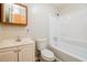 Bathroom with shower/tub, vanity, and wood floor at 3215 Highway 20 Se, Conyers, GA 30013
