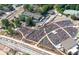 Aerial view showing a community with an amphitheater and shops at 360 Chambers St # 151, Woodstock, GA 30188