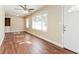 Bright living room with hardwood floors and lots of natural light at 1868 Longdale Dr, Decatur, GA 30032