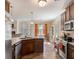 Kitchen with granite countertops and stainless steel appliances at 188 Sophie Cir, Locust Grove, GA 30248