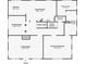 Main floor plan showing kitchen, living room, and primary bedroom at 133 Hillside Se Ave, Atlanta, GA 30315