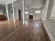 Open and airy living room with hardwood floors and lots of natural light at 3186 Dogwood Dr, Atlanta, GA 30354