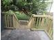 Backyard stairs leading to grassy area at 973 Neal Nw St, Atlanta, GA 30314