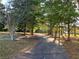 Long driveway leading to home, lined with lush trees at 1078 Highway 92 S, Fayetteville, GA 30215
