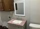 Updated bathroom with granite countertop and new vanity at 1078 Highway 92 S, Fayetteville, GA 30215