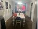 Bright dining room with a large table at 6354 Shannon Pkwy # 12F, Union City, GA 30291