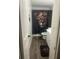 Clean bathroom featuring a shower/tub combo, vinyl flooring, and updated vanity at 6354 Shannon Pkwy # 12F, Union City, GA 30291