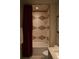 Clean bathroom with a tub shower combination and geometric tile at 88 W Paces Ferry Nw Rd # 1130, Atlanta, GA 30305
