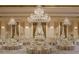 Formal ballroom decorated for a wedding reception at 88 W Paces Ferry Nw Rd # 1130, Atlanta, GA 30305