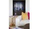 Modern wet bar with dark wood cabinetry and a sleek granite countertop at 88 W Paces Ferry Nw Rd # 1130, Atlanta, GA 30305