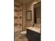 Contemporary bathroom with geometric tile, a bathtub, and a vanity at 88 W Paces Ferry Nw Rd # 1130, Atlanta, GA 30305