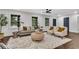 Living room with hardwood floors, neutral color palette and natural light at 2228 Old Dallas Sw Rd, Marietta, GA 30064