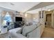 Spacious living room with vaulted ceiling and comfy seating at 4693 Hairston Crossing Rd, Stone Mountain, GA 30083