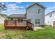 House exterior with wooden deck and backyard at 2565 Feywood Ct, Lithonia, GA 30058