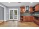 Modern kitchen with stainless steel appliances and wood flooring at 3225 Fern Dr, Tucker, GA 30084