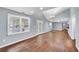 Bright living room with hardwood floors and vaulted ceiling at 3225 Fern Dr, Tucker, GA 30084