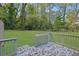 Back deck overlooking a grassy backyard at 3225 Fern Dr, Tucker, GA 30084