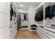 Large walk-in closet with ample shelving and hanging space at 2635 Camp Branch Rd, Buford, GA 30519