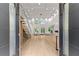 Bright and spacious entryway with modern staircase and high ceilings at 2635 Camp Branch Rd, Buford, GA 30519
