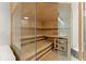Relax in this spacious private sauna with glass doors at 2635 Camp Branch Rd, Buford, GA 30519