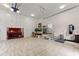 Spacious garage with ample storage and workshop area at 2635 Camp Branch Rd, Buford, GA 30519