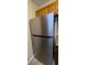 Stainless steel refrigerator in kitchen at 5300 Forest Downs Ln, Atlanta, GA 30349