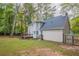 Two story house back, deck, and fenced backyard at 2097 Kolb Ridge Sw Ct, Marietta, GA 30008