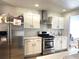 Updated kitchen with stainless steel appliances at 345 Meadows Ln, Canton, GA 30114