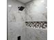 Modern bathroom with marble-look tiles and a large shower at 3115 Colonial Way # C, Atlanta, GA 30341