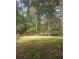 Wooded backyard offering shade and privacy at 255 Bellwood Ln, Riverdale, GA 30274