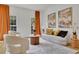 Elegant living room with comfortable seating and natural light at 3126 Crestmont Nw Way, Kennesaw, GA 30152