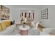 Modern living room with comfortable seating and large windows at 3126 Crestmont Nw Way, Kennesaw, GA 30152