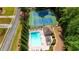 Community features tennis courts, a pool, and a clubhouse at 3126 Crestmont Nw Way, Kennesaw, GA 30152