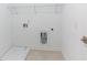 Laundry room with utility hookups and overhead shelving at 392 Pratt Se Dr # 2012, Atlanta, GA 30315