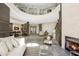 Community Lobby with fireplace and seating at 3621 Vinings Slope Se # 3411, Atlanta, GA 30339