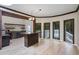 Modern kitchen with an island and stainless steel appliances at 115 Wilkins Rd, Fayetteville, GA 30214