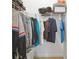 Large closet with wire shelving and ample hanging space at 1565 Mountain Shadow Trl, Stone Mountain, GA 30087