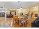 Bright dining area with hardwood floors and open concept at 1565 Mountain Shadow Trl, Stone Mountain, GA 30087