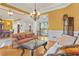 Spacious living room with hardwood floors and comfortable seating at 1565 Mountain Shadow Trl, Stone Mountain, GA 30087